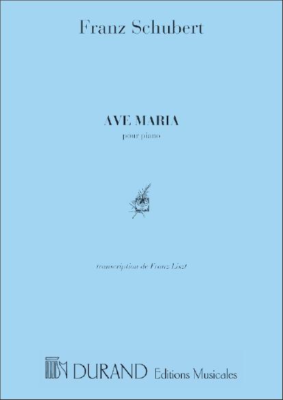 Ave Maria  - Transcription par Franz Liszt - na klavír